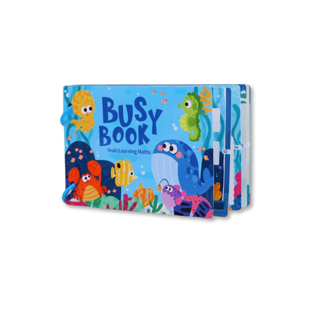 Marine Number Busy Book