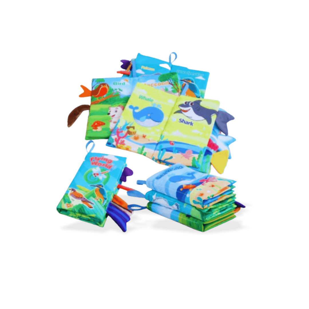 Animal Tails Cloth Book