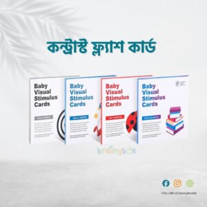 Contrast flash cards 0-03 months