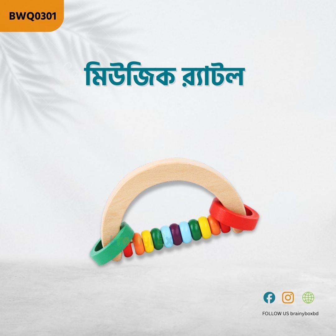 Music Rattle 7-9 months